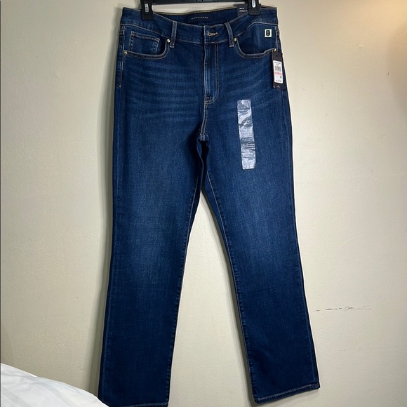 TOMMY HILFIGER WOMEN JEANS STRAIGHT LEG SIZE 10 - Picture 2 of 9